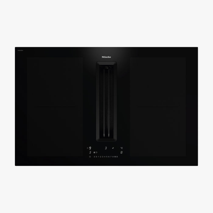 Miele Induktionskogeplade med emhætte KMDA 7676-1 FL BlackPerfection