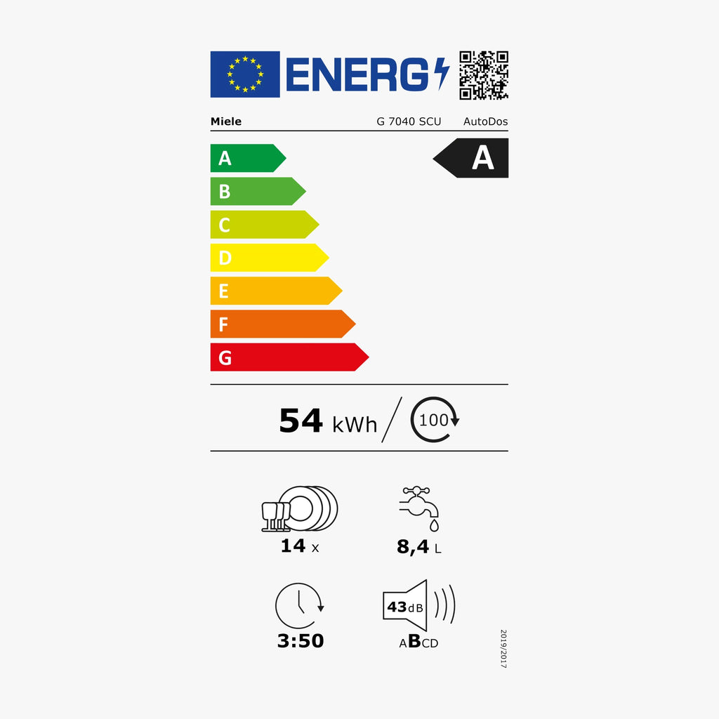 Miele Opvaskemaskine G 7040 SCU AutoDos cleanSteel