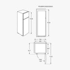 Electrolux Køle-/fryseskab LTB1AE24W0