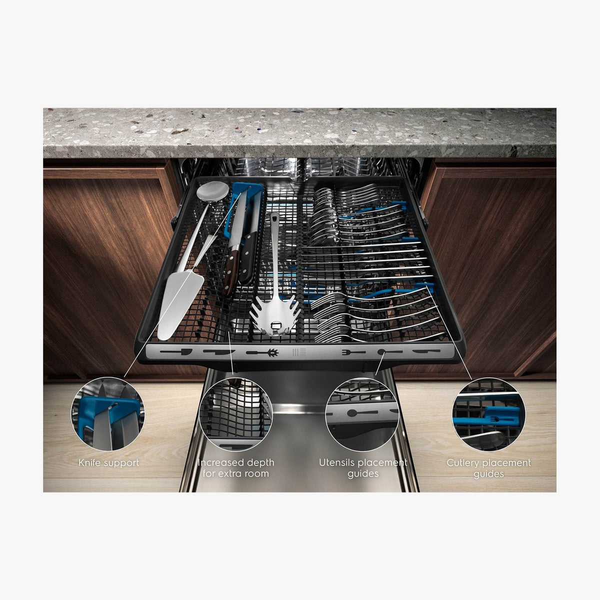 Electrolux Integrerbar opvaskemaskine EEM63310L