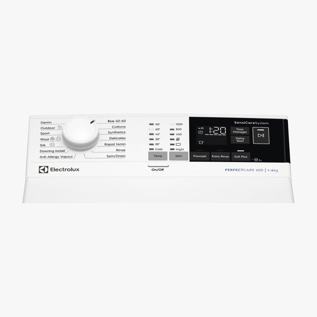 Electrolux Topbetjent vaskemaskine EW6T5226C5