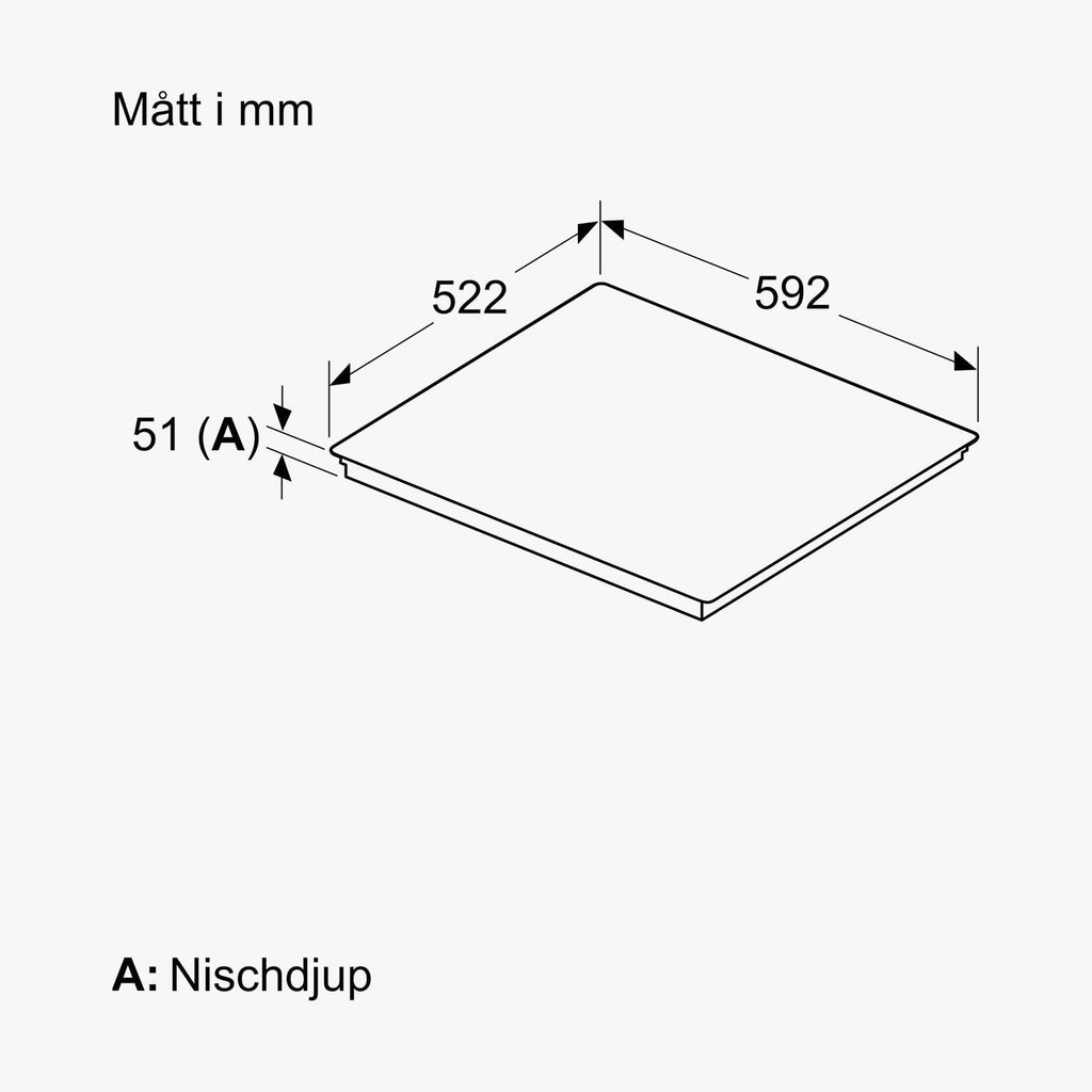 Bosch Induktionskogeplade PIE631HB1E
