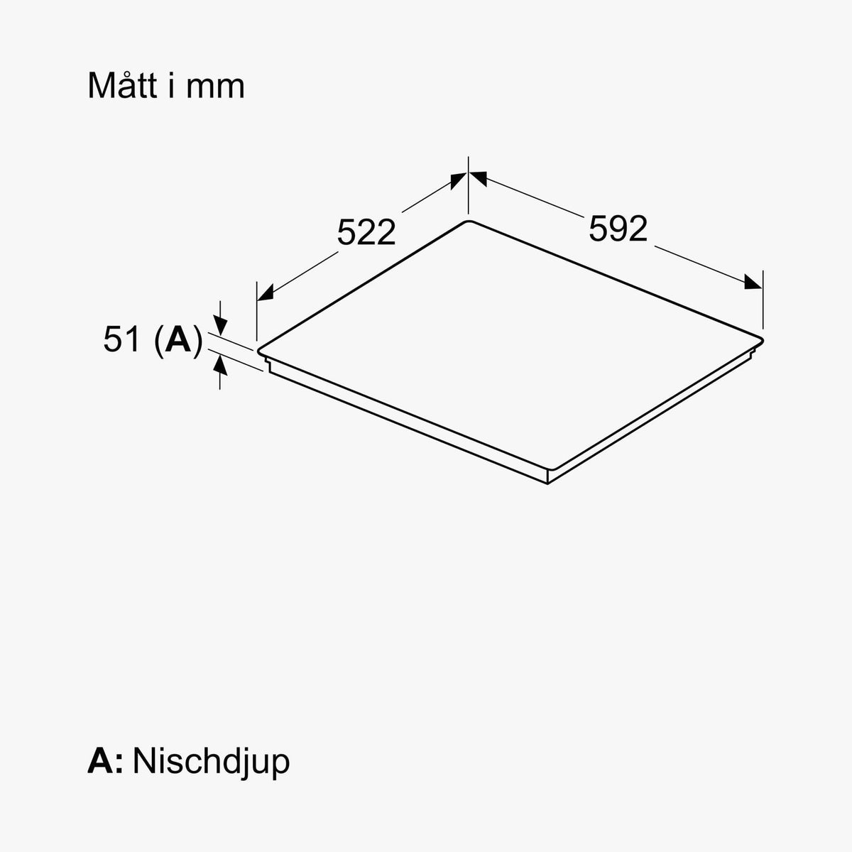 Bosch Induktionskogeplade PIE631HB1E