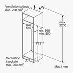 Siemens Integrerbart køleskab KI81RNSE0