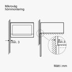 Siemens Indbygningsmikroovn BF525LMB1
