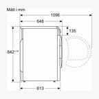 Siemens kondenstørretumbler WT43HV0EDN