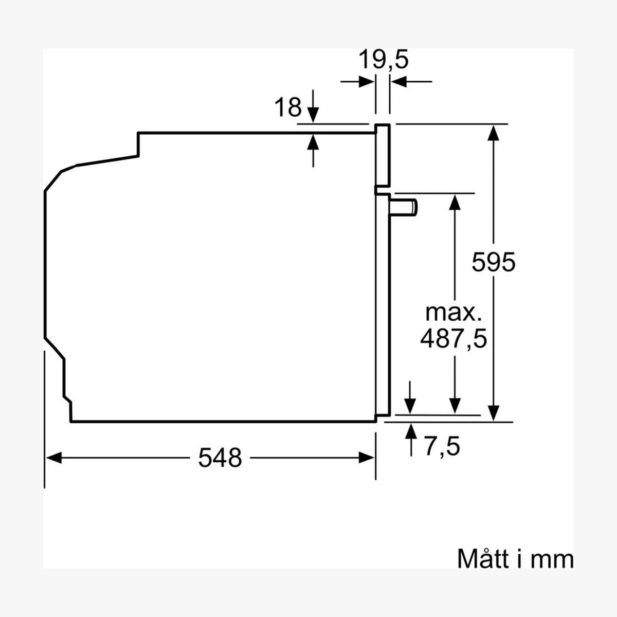 Bosch Indbygningsovn HBG7721B1