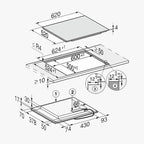 Miele Induktionskogeplade KM 7464 FL