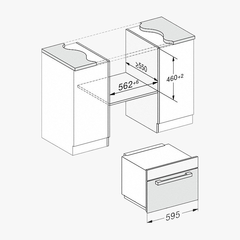 Miele Indbygningsmikroovn M 7140 TC