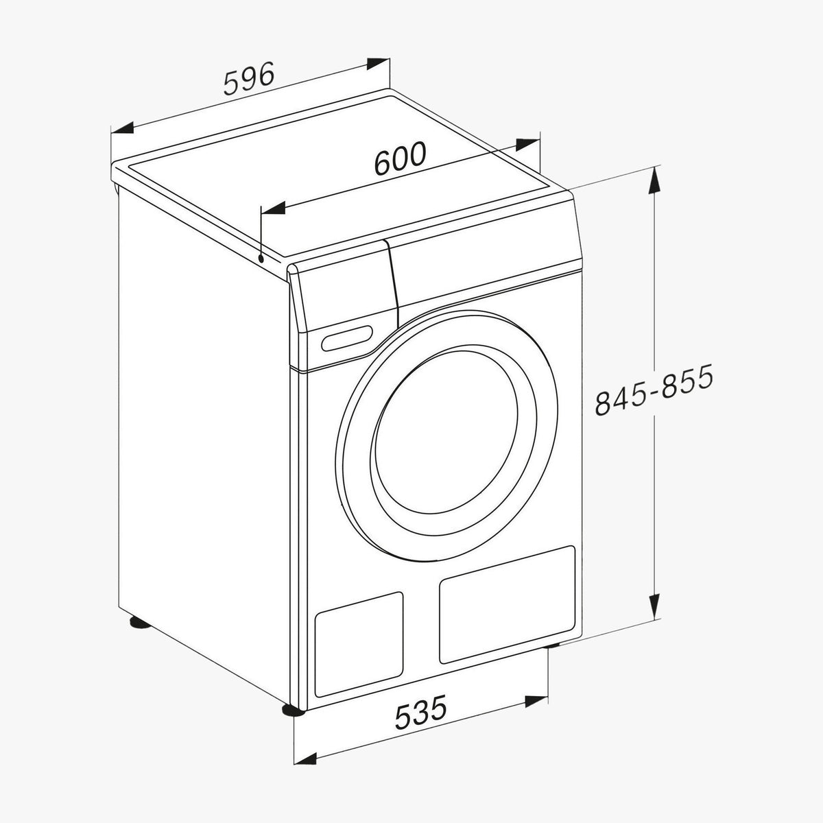 Miele Vaskemaskine WCB690 WCS 125