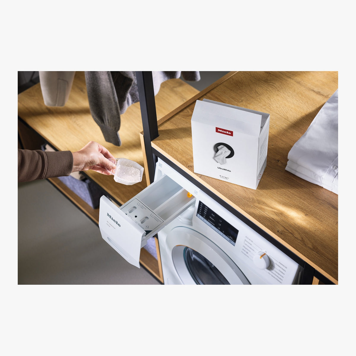 Miele UltraWhite vaskepulver 2,7 kg 3 Pack