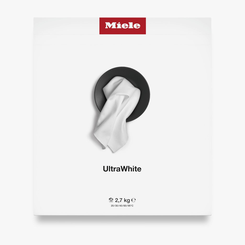 Miele UltraWhite vaskepulver 2,7 kg 3 Pack