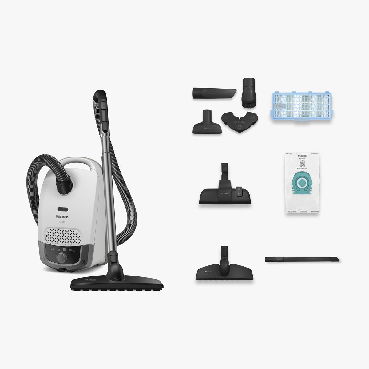 Miele Støvsuger Guard S1 Parquet Flex Brillanthvid
