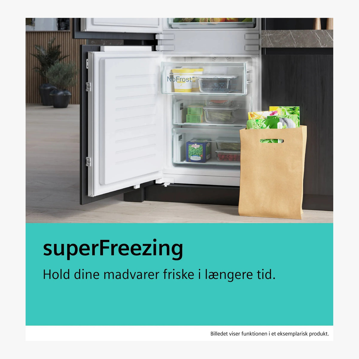 Siemens Fryseskab GS36NGXEV