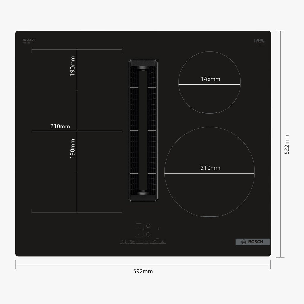 Bosch Induktionskogeplade PVS611B16E