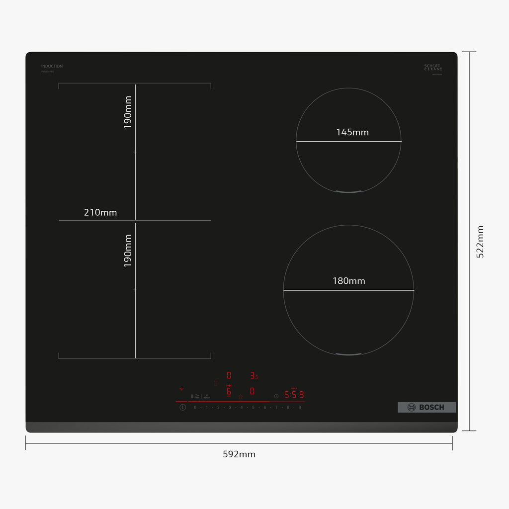Bosch Induktionskogeplade PVS631HB1E