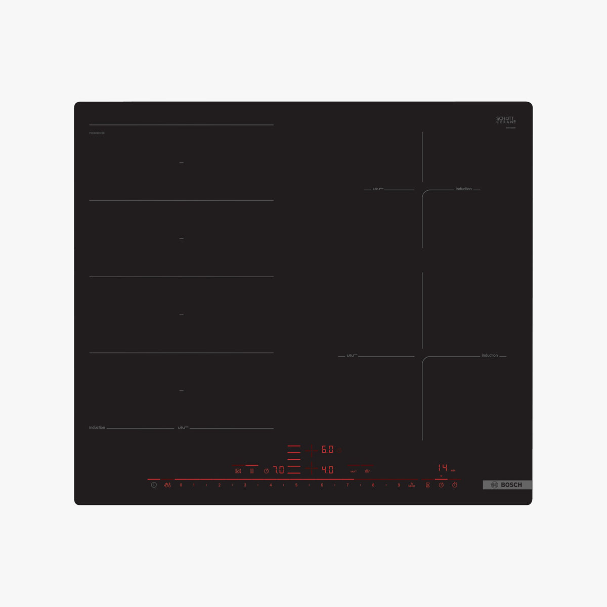 Bosch Induktionskogeplade PXE601DC1E
