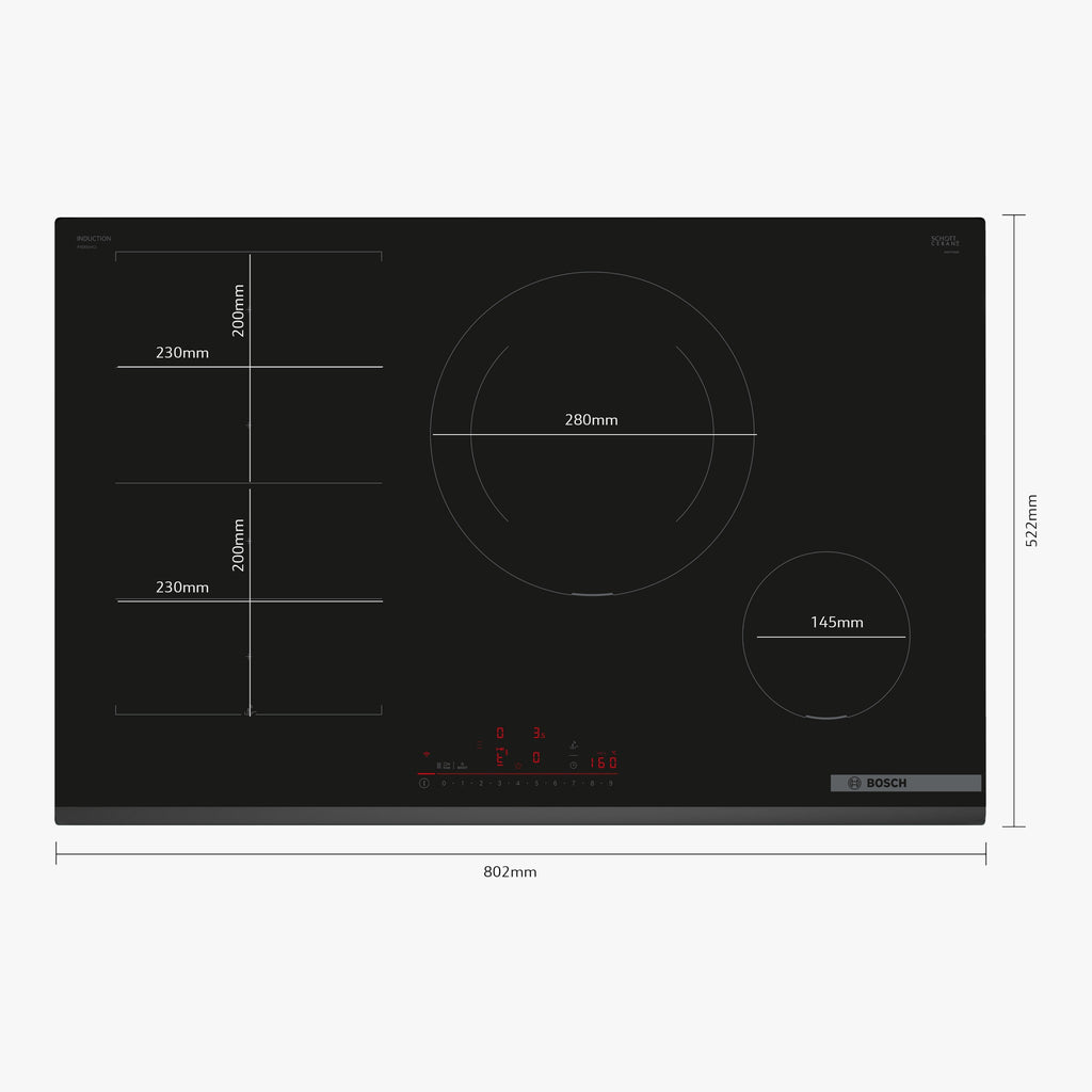 Bosch Induktionskogeplade PXE831HC1E