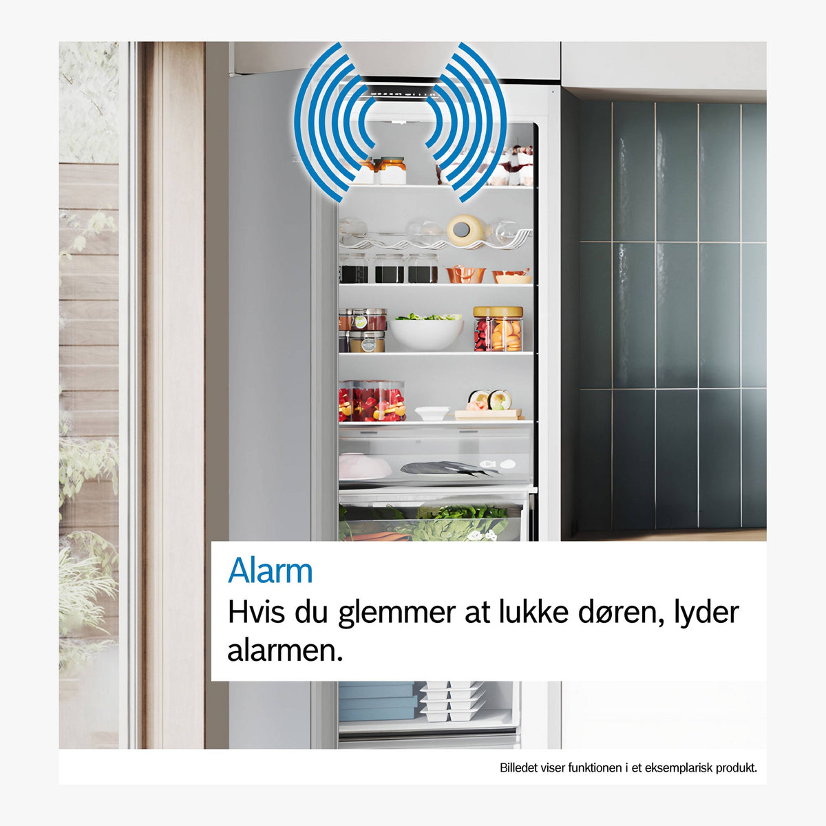 Bosch Integrerbart køle-/fryseskab KIV865SE0