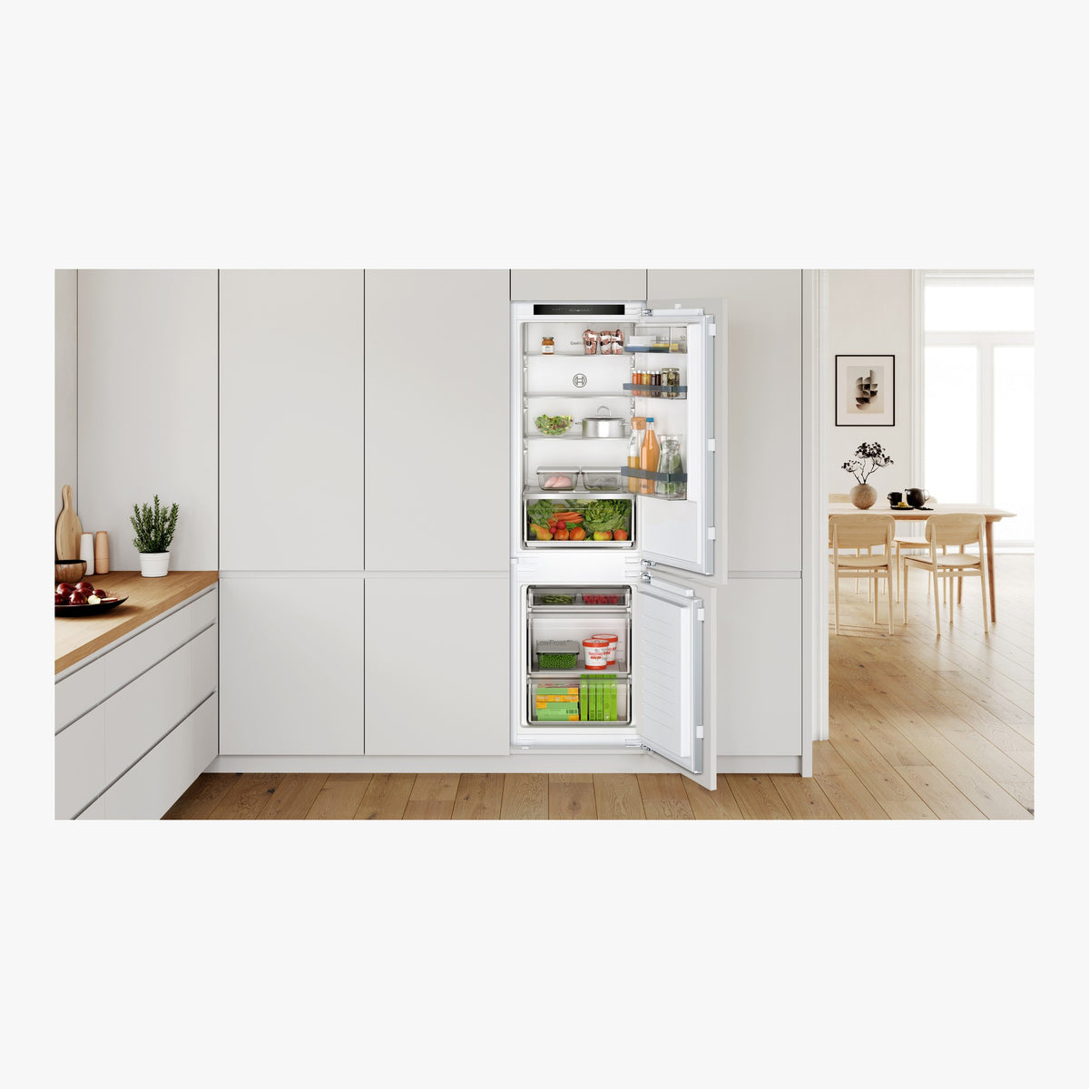 Bosch Integrerbart køle-/fryseskab KIV86VFE1