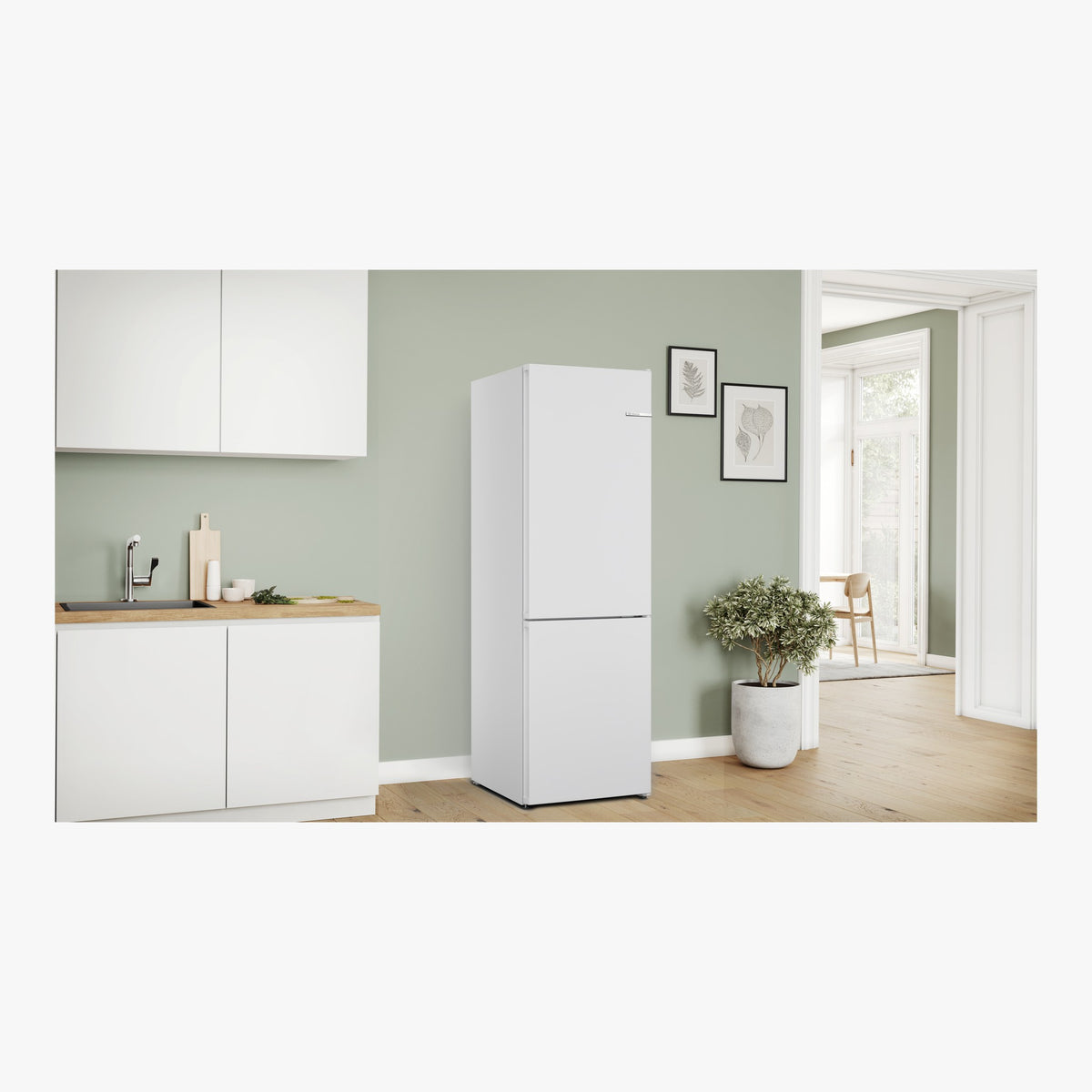 Bosch Køle-/fryseskab KGN362WDF
