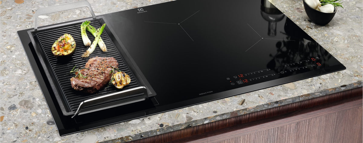 Retter på en Electrolux induktionskogeplade med FlexiBridge