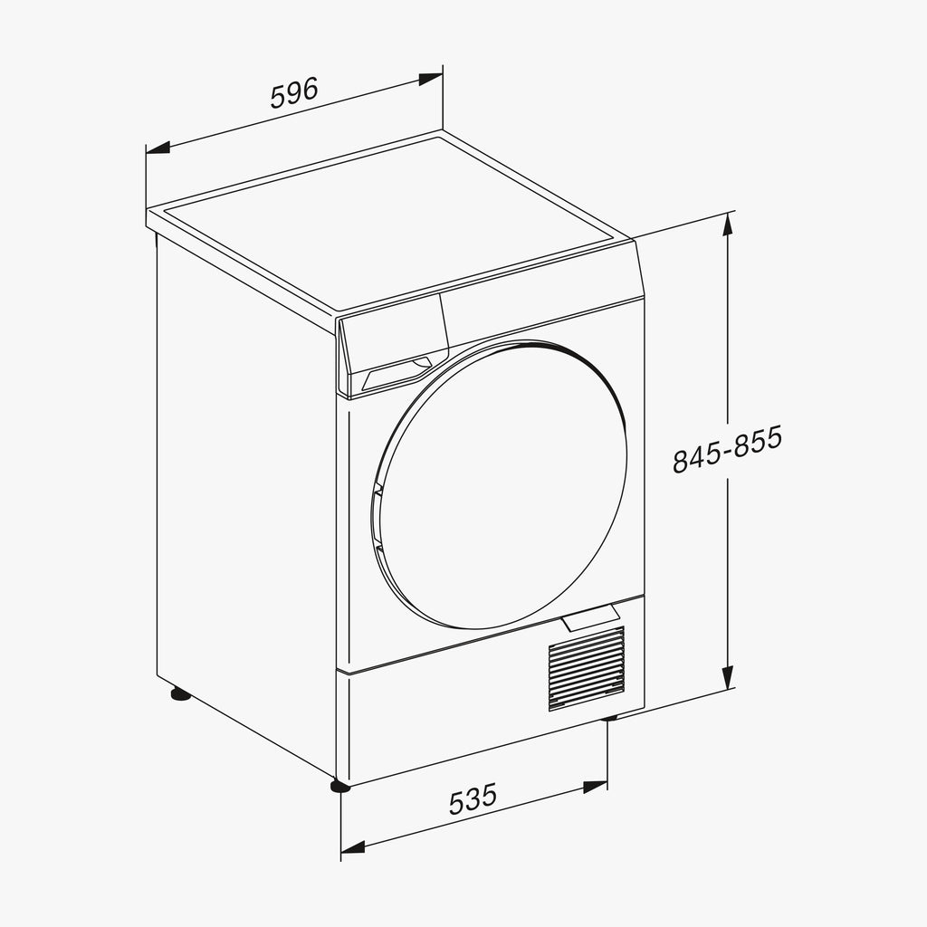 Miele Kondenstørretumbler TQ 1000 WP Nova Edition