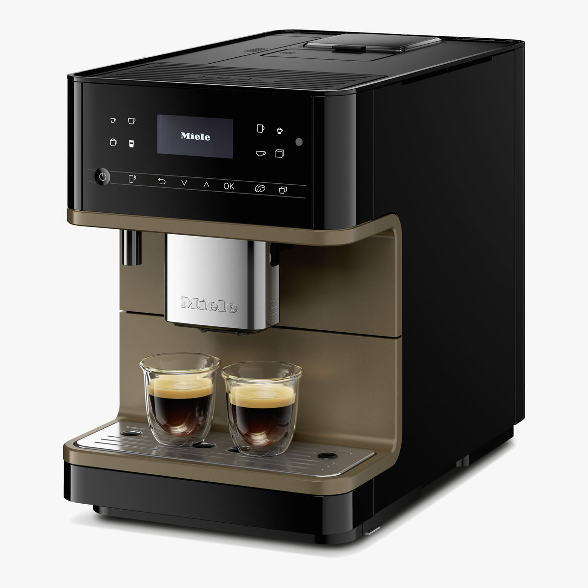 Miele Espressomaskine CM 6360 MilkPerfection Obsidiansort.bronzePF