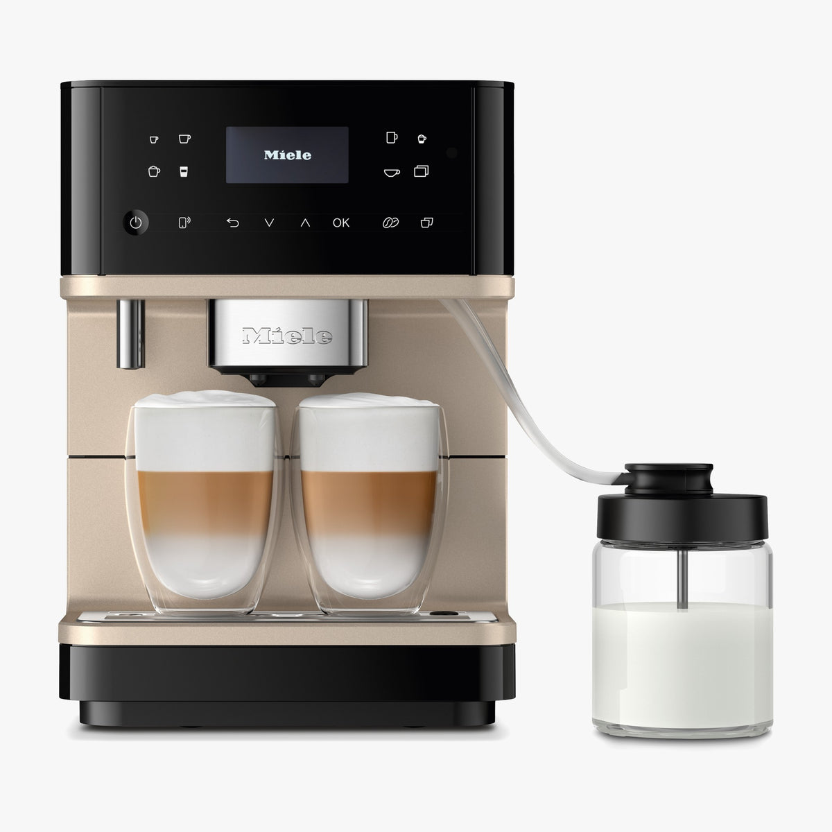 Miele Espressomaskine CM 6360 MilkPerfection Lotushvid/Guld RESTORDRE