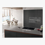 Miele Induktionskogeplade med emhætte KMDA 7676-1 FL BlackPerfection