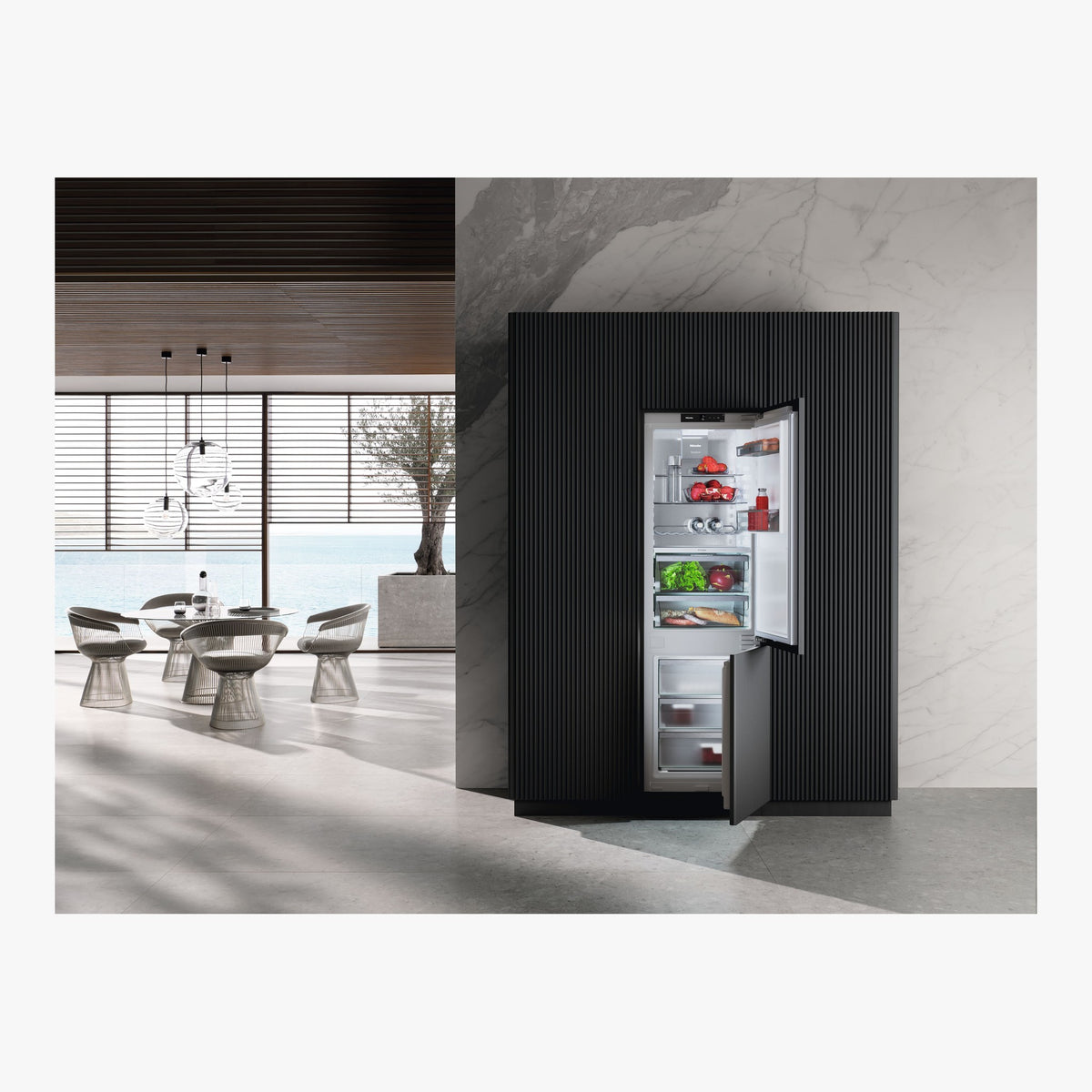 Miele Integrerbart køle-/fryseskab KFN 7744 C