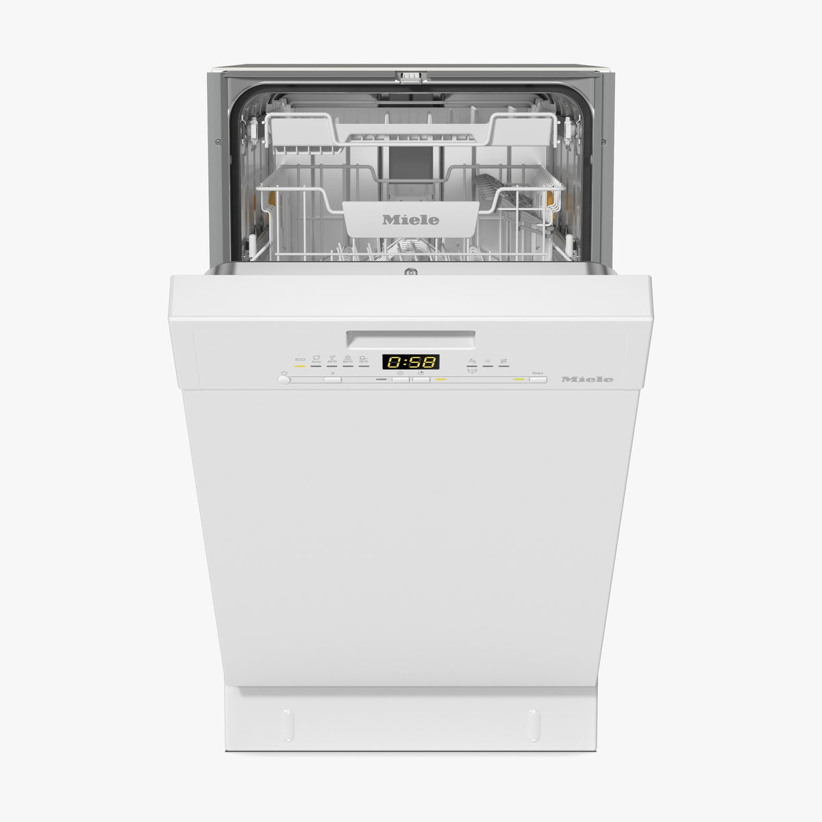 Miele Opvaskemaskine 45 cm G 5540 SCU SL Active Brillanthvid
