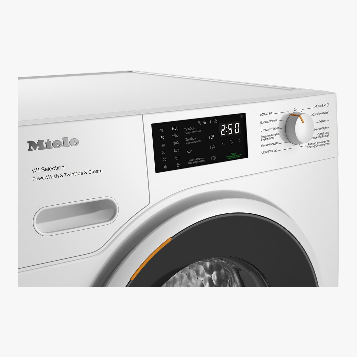 Miele Vaskemaskine WSG883 WCS PWash&TDos&Steam