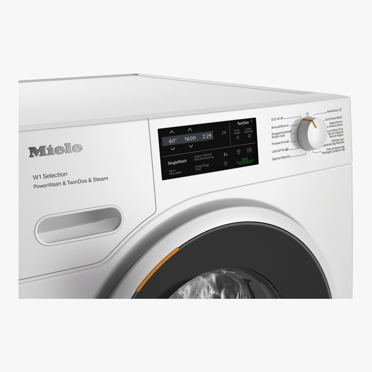 Miele Vaskemaskine WSJ883 WCS PWash&TDos&Steam