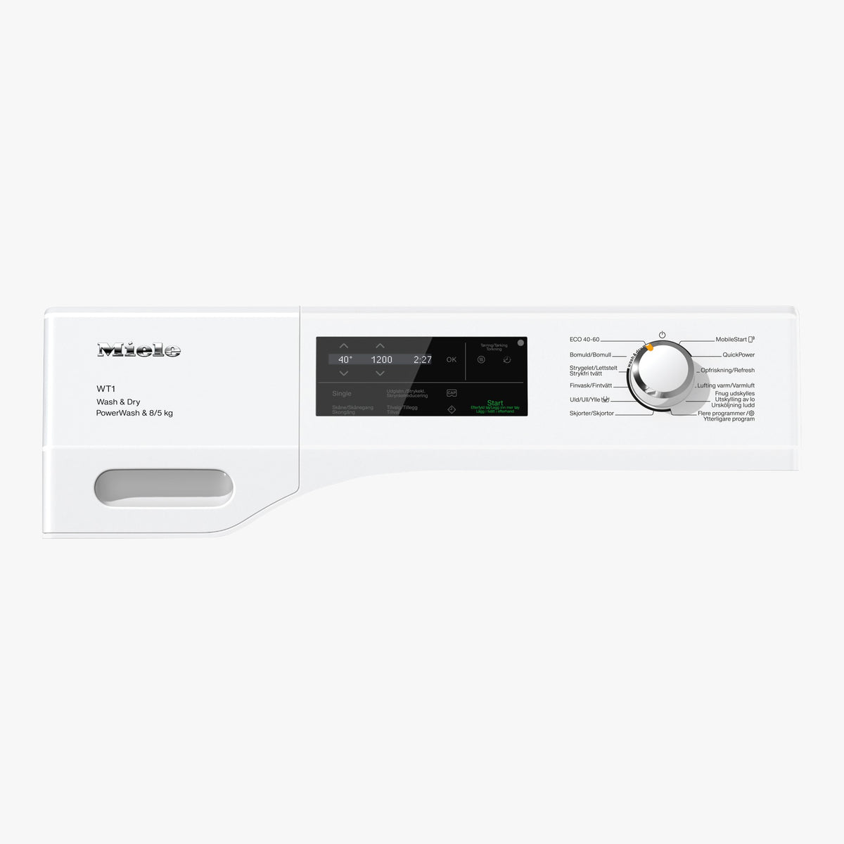 Miele Vaske-tørremaskine WTI370 WPM PWash 8/5kg