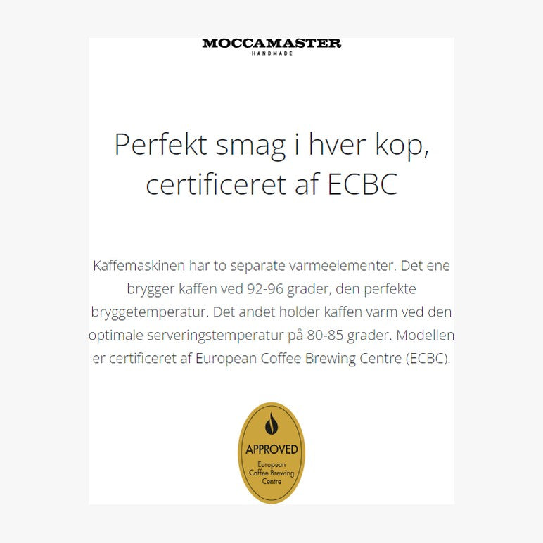 Moccamaster Kaffemaskine Optio Pink 53621