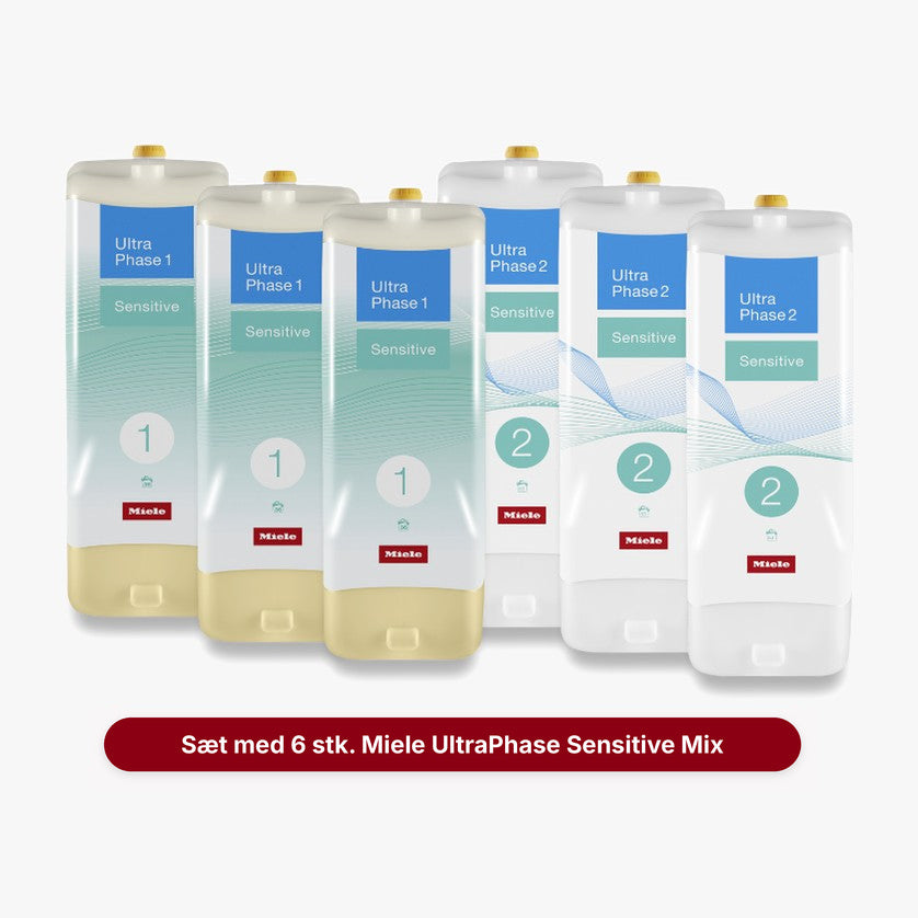 Miele UltraPhase 1 og 2 Sensitive, sæt med 3+3 stk.