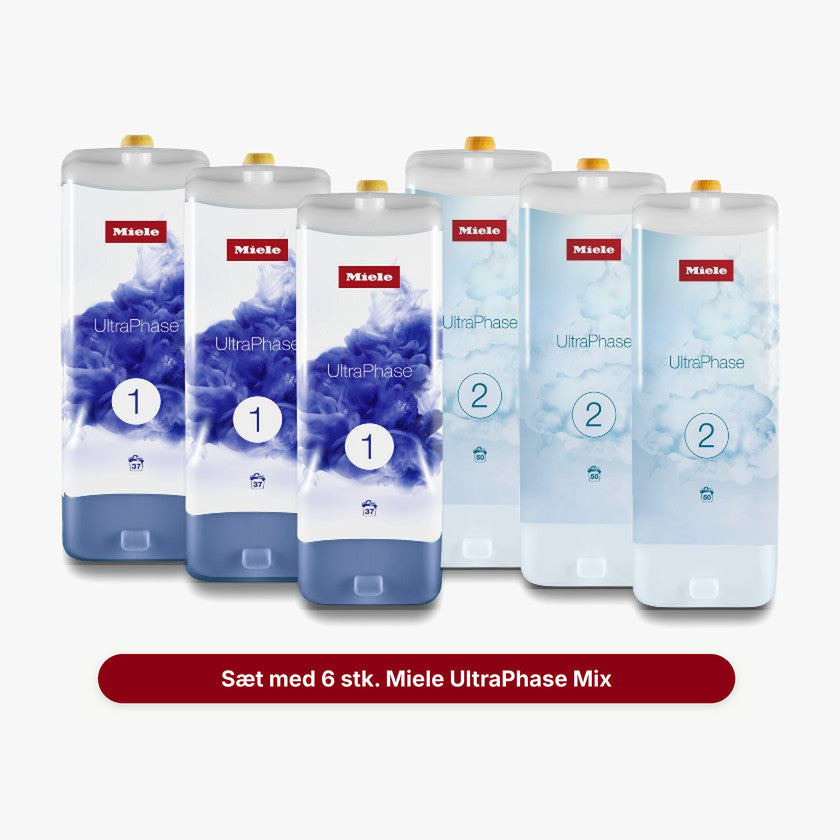 Miele UltraPhase 1 og 2, sæt med 3+3 stk.