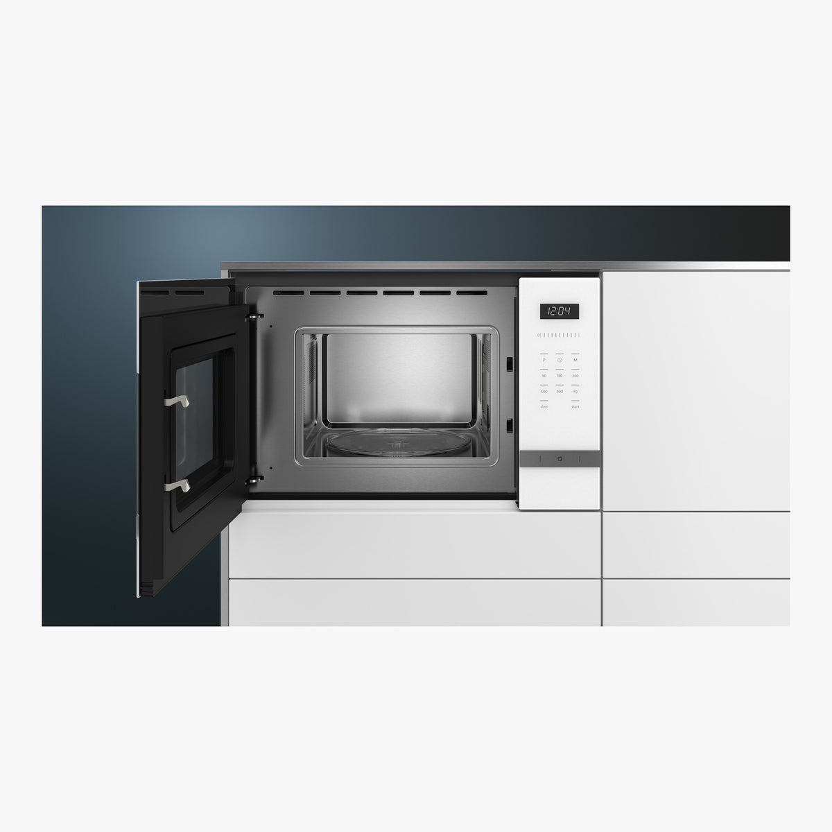 Siemens Indbygningsmikroovn BF525LMW0
