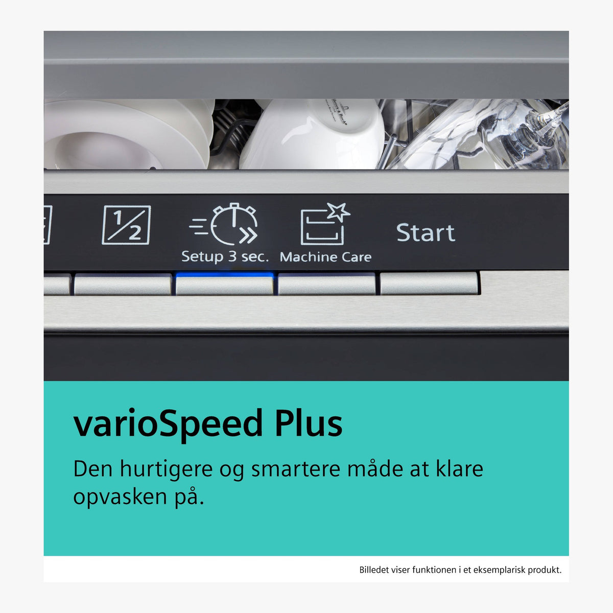 Siemens Integrerbar opvaskemaskine SN63HX16CE