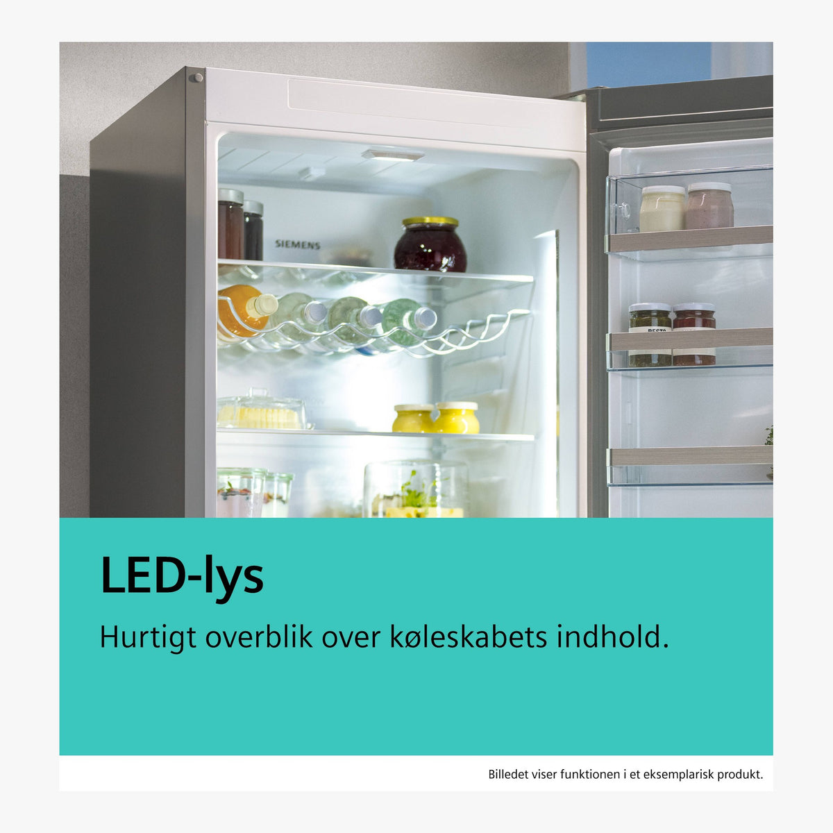 Siemens Integrerbart køle-/fryseskab KI87V5SE0