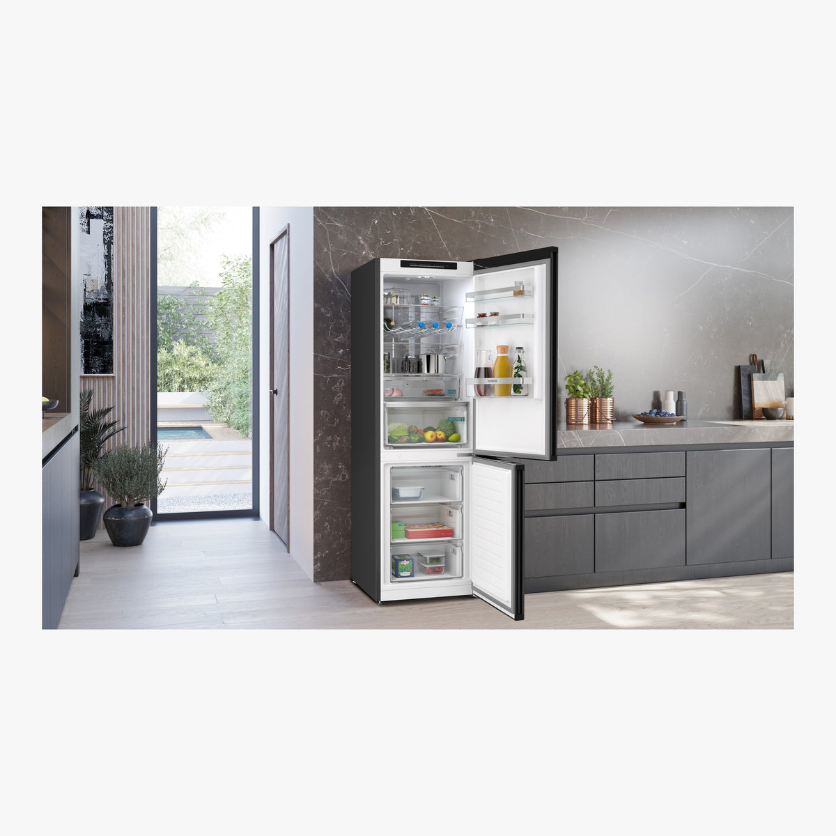 Siemens Køle-/fryseskab KG36NVXBG