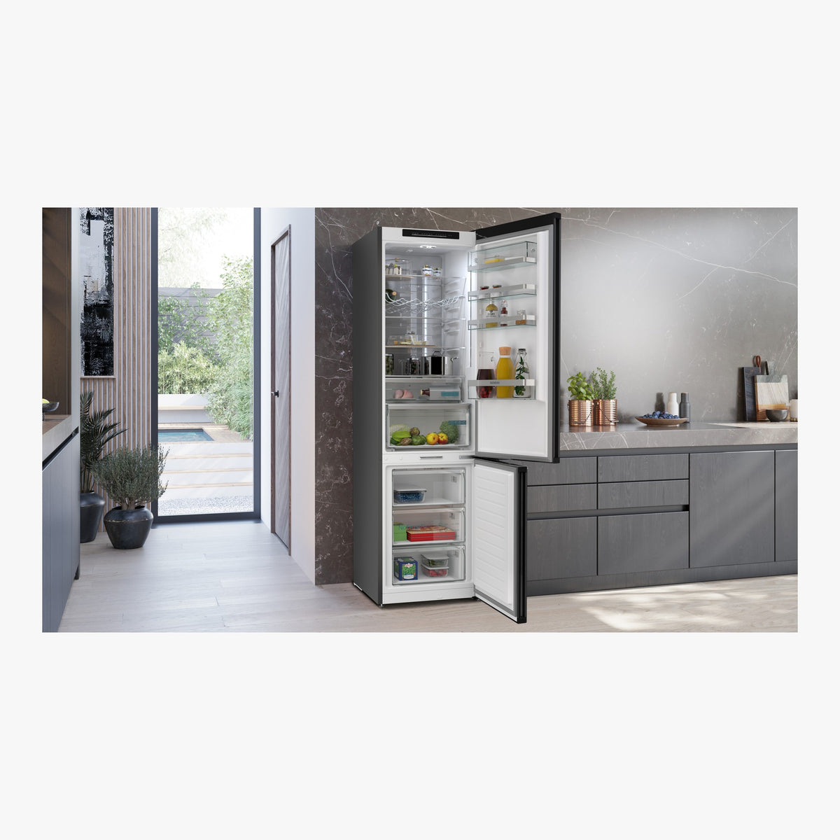 Siemens Køle-/fryseskab KG39N4X1F