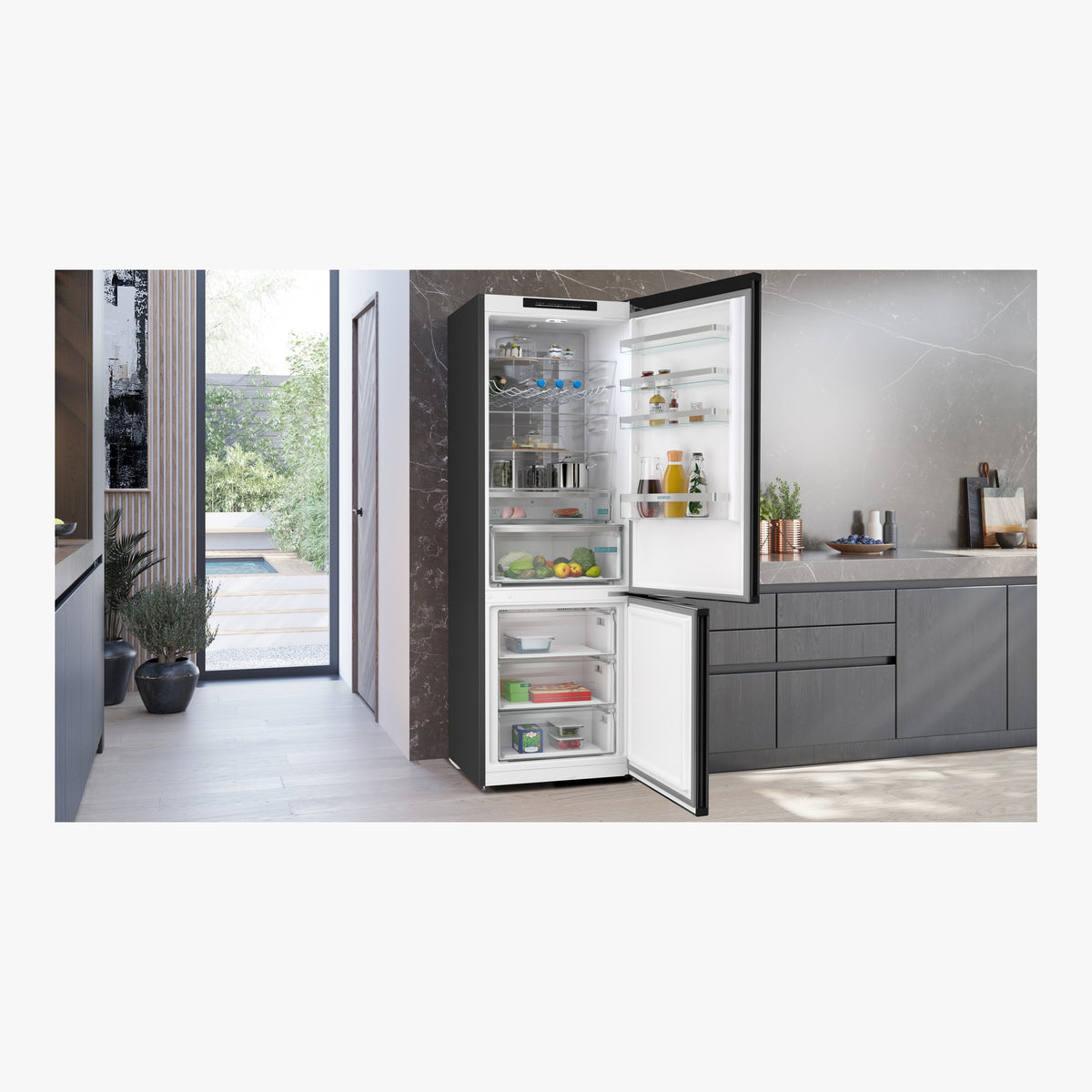 Siemens Køle-/fryseskab KG49NVXCG