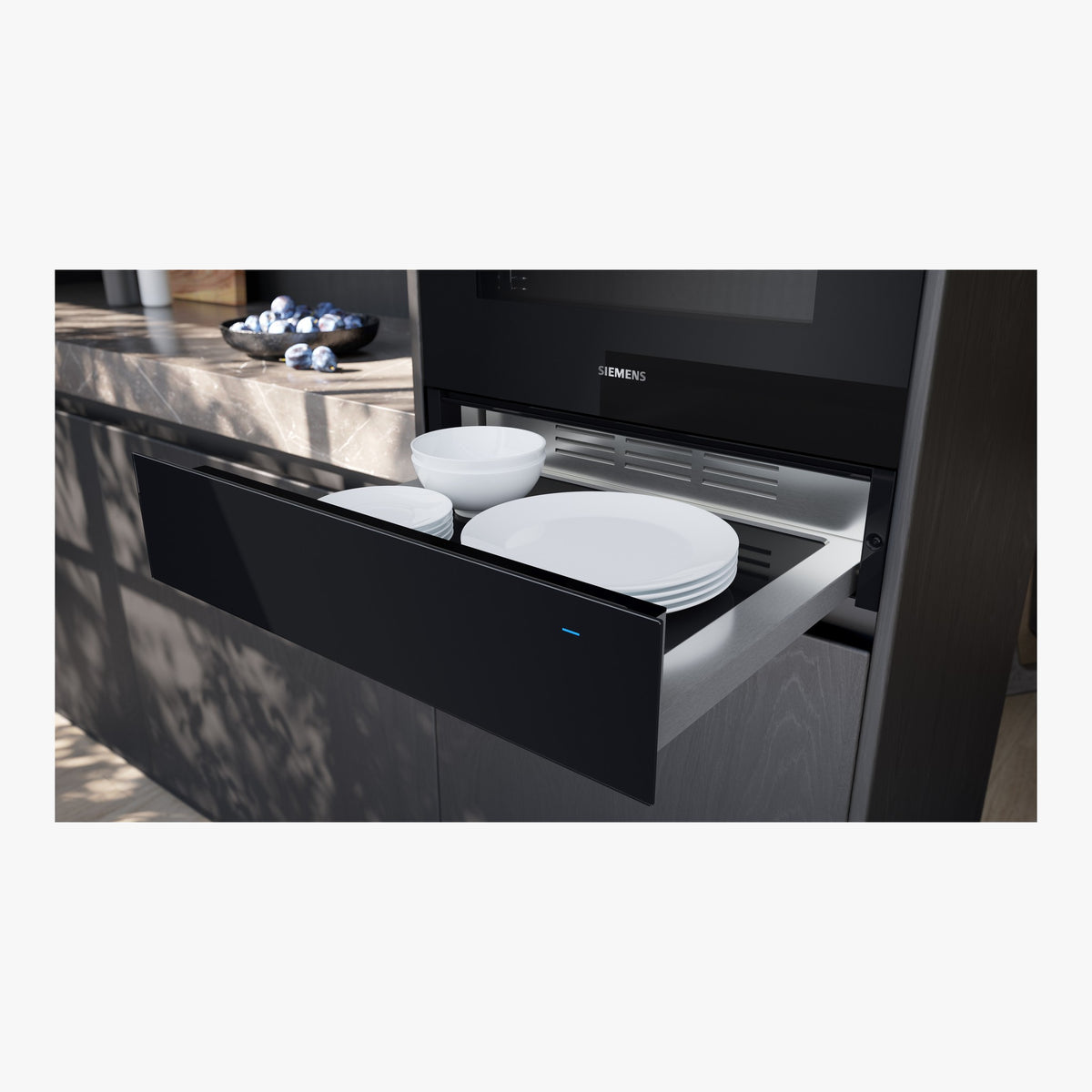 Siemens Varmeskuffe BI710C1B1