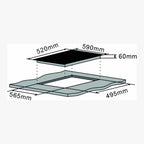 Silverline Induktionskogeplade JH 6010