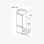 Bosch Køle-/fryseskab KIV87VFE0