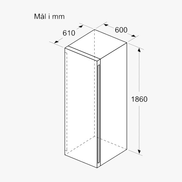 Bosch Vinkøleskab KWK36ABGA