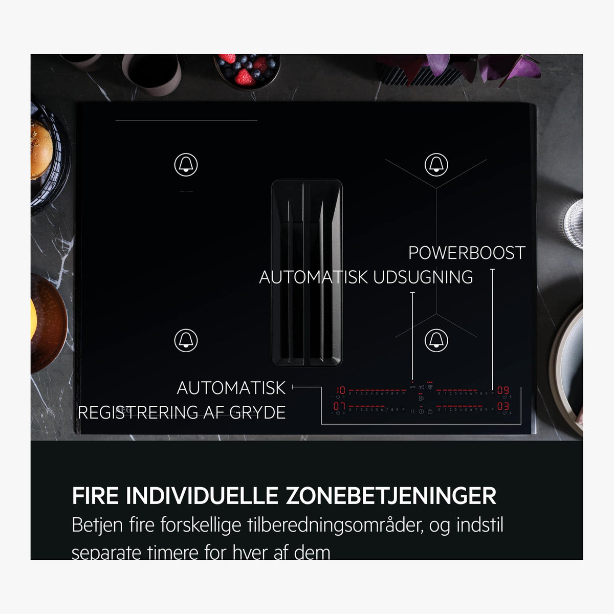 AEG Kogeplade med emfang TCH74B01CB