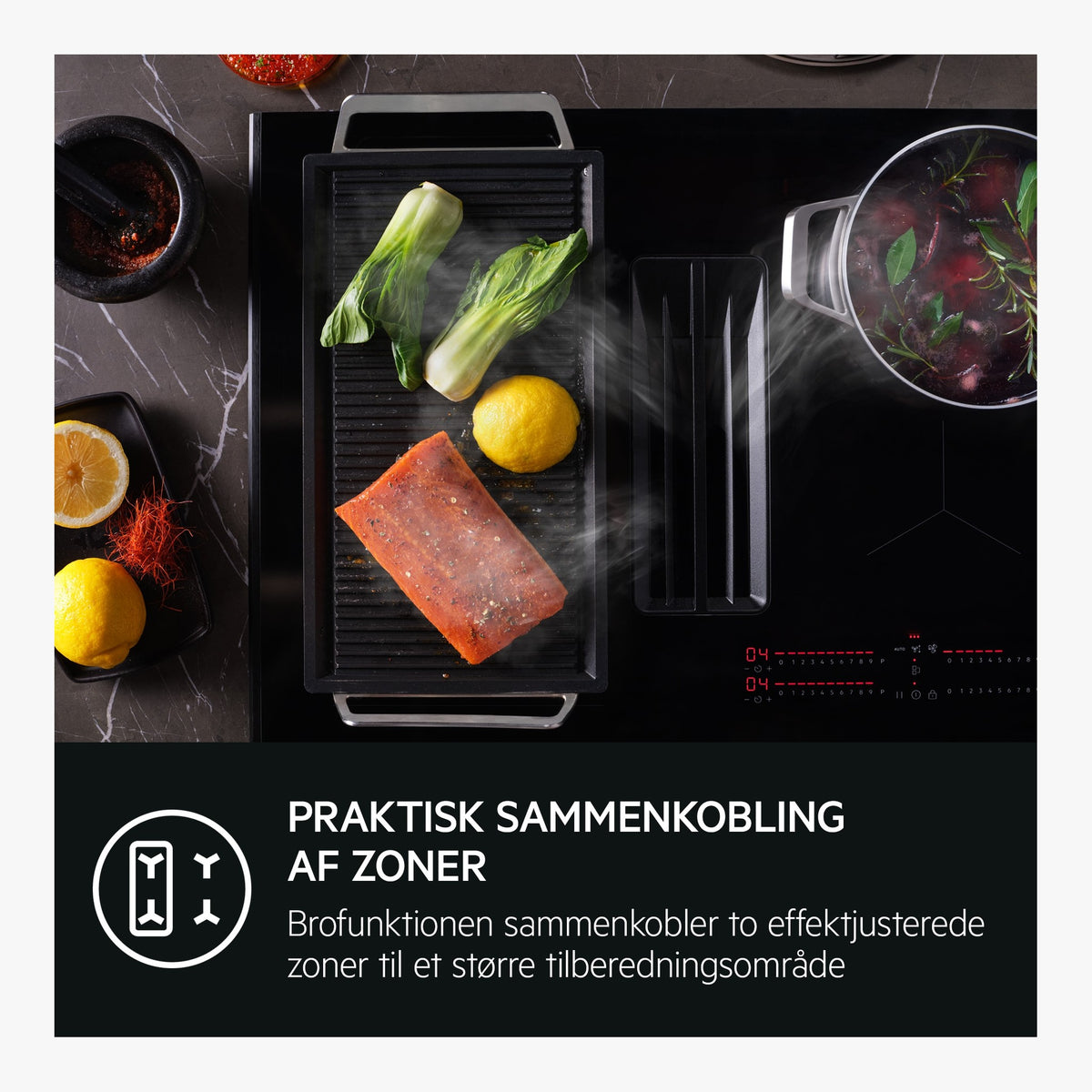 AEG Kogeplade med emfang TCH74B01CB